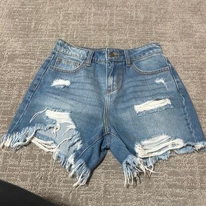 jean shorts